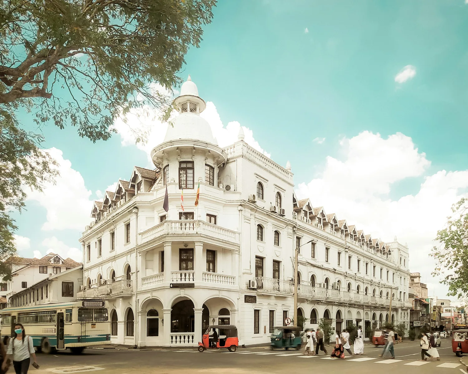 Historic architecture in Sri Lanka